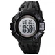 Часы наручные 1545BKWT SKMEI с подсветкой, BLACK-WHITE - изображение 1