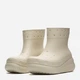 Kalosze damskie krótkie Crocs Classic Crush Rain Boot 207946-BONE 38-39 Kremowe (196265156955) - obraz 4