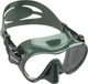 Маска Cressi F1 GREEN (зелёная) для плавания подводной охоты дайвинга снорклинга фридайвинга - изображение 1