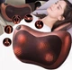 Масажна подушка для голови, шиї, попереку та стоп Massage Pillow з інфрачервоним підігрівом - зображення 1
