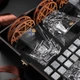 Набір для віскі з камінням та шістьма келихами Bohemia Crack 310 мл WS608 - зображення 4
