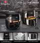 Frytkownica beztłuszczowa Berlinger Haus Airfryer BH-9445 (5999108451553) - obraz 5