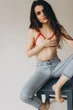 Пристрасна портупея на груди Perfect Female Червоний Універсальний (1015AC-26-R) - изображение 2