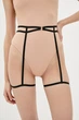 Чорна портупея на ніжки - accent harness Perfect Female Чорний Універсальний (171GA-2-BL) - изображение 2