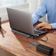 USB-Hub Baseus WKSX030013 EliteJoy Gen2 11-Port Type-C HUB Adapter HDMI+USB3.0 х 3+PD+VGA+SD/TF+RJ45+Type-C Data+3.5mm Dark gray - зображення 2