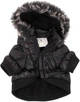 Куртка-парку Metallic Fashion Pet для собак, L Чорний - зображення 3
