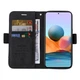 Чохол книжка BetopNice для Xiaomi Redmi Note 13 Pro чорний з ремінцем на руку - зображення 2