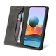 Чохол книжка на магніті G.Q. для Xiaomi Redmi Note 13 Pro 4g чорний гаманець - зображення 2