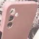 Чехол Silicone Cover Lakshmi Full Camera (AAA) для Samsung Galaxy M35 5G Розовый / Pink Sand - изображение 6