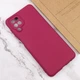 Чохол Silicone Cover Lakshmi Full Camera (A) для Samsung Galaxy M33 5G Бордовий / Marsala - зображення 4