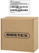 Комплект дверных ручек Rostex Ravena H53 38-52 мм 2 шт Черный матовый (RST-4068880496) - изображение 8