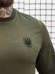 Свитер олива emblem of Ukraine Ор1242 XXL - изображение 3