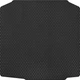 EVA килимок EVAtech в нижній багажник авто для Skoda Fabia (5J) 2007-2014 2 покоління Combi EU Black (SK3217N1RBB) - зображення 1