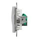 Комп'ютерна розетка Schneider Electric Sedna Design RJ45 кат. 5Е UTP алюміній SDD113451 - зображення 4