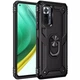 Удароміцний чохол Serge Ring for Magnet для Xiaomi Redmi Note 10 Pro / 10 Pro Max Чорний Без бренду - зображення 2