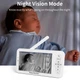Видеоняня Baby Monitor цифровая WiFi с 5 дюймовым LCD дисплеем Baby 2S Белый (1013-438-00) - изображение 6