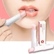 Гігієнічна помада — тінт Luofmiss Temperature Change Lip Balm із ніжно-рожевим відтінком з ароматом полуниці - зображення 3