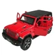Машинка іграшка Jeep Wrangler Rubicon моделька металева колекційна 15 см Червоний (2805218) - зображення 1