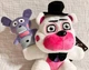 М'яка іграшка Білий Фредді з Бонні з П'ять ночей з Фредді FNAF ФНАФ Аніматронік - зображення 3