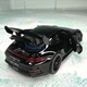 Машинка Porsche 911 GT3 детская игрушка моделька металлическая коллекционная 15 см Черный (2288805) - изображение 4