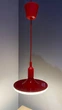 Светильник LED подвесной 24W 4200K R-220mm красный UFO RADUGA LUMANO - изображение 3
