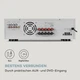 Стерео підсилювач Auna AMP 5100 BT (10036140) - зображення 7