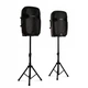 Комбінована акустична система auna Pro Combo 2 800 Вт Bluetooth (10032342) - зображення 1