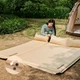 Матрас туристический с подушкой Naturehike CNK2300DZ014 однонадувной самонадувающийся 192 x 65 x 3 см Бежевый (6976023927027) - изображение 3