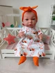 Кукла пупс в платье Лисички Ane Baby Marina&pau, 45 см - изображение 2