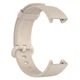 Силіконовий ремінець для Xiaomi Mi Watch Lite "Кремовий" (VANAX04009) - зображення 2
