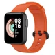 Силиконовый ремешок для Xiaomi Mi Watch Lite "Оранжевый" (VANAX04005) - изображение 1