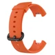 Силиконовый ремешок для Xiaomi Mi Watch Lite "Оранжевый" (VANAX04005) - изображение 2