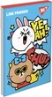 Набір блокнотів YES Line friends А7 48 аркушів у клітинку 40 шт (151934) (4823092280602) - зображення 6