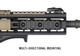 Планка Пикатинни Magpul Polymer 9 Slots M-Lok System - Black - изображение 2