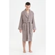 Халат махровый Lotus Home - Nella grey S/M (svt-2000022289672) - изображение 15