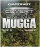 Крючок Gardner Covert Dark Mugga hooks barbed #8 - изображение 3