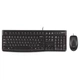 Комплект (клавиатура, мышь) Logitech MK120 Black USB (920-002563) - изображение 1