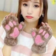 Рукавички без пальців Котячі лапки Коричневий Коричневий (1013-470-00) - зображення 6