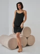 Ночная рубашка женская BARWA garments 0338 S Черная (2110003381018) - изображение 6