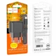 Мережевий Зарядний Пристрій Hoco CS11A 1USB/2.1A + Type-C (Чорний) - зображення 5
