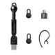 Bluetooth моно-гарнітура Baseus A05 (NGA05-01) (Чорний) - изображение 5