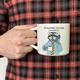 Чашка «Енот-работник» - изображение 6
