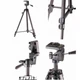 Штатив трипод з пультом ДУ професійний для камери та телефону Yunfeng Tripod YF-3388 Black/Чорний - зображення 8