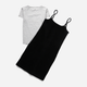 Подростковый летний комплект (сарафан + футболка) для девочки Primark GD-00063480 152 см Черный (DN5397211702294) - изображение 4
