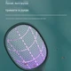 Электрическая мухобойка ракетка с аккумулятором 2700V/1200мАч уничтожитель насекомых, комаров, мух Green - изображение 6
