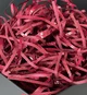 Наполнитель для подарочных коробок (50 г), цвет - красный с блёстками - изображение 2