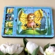 Деревянная настольная игра "Этапы развития бабочки" Ubumblebees (ПСФ017) PSF017 сортер-пазл - изображение 2