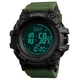 Часы наручные 1356AG SKMEI, ARMY GREEN, Compass (9748) - изображение 2