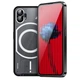Чохол накладка Metal Glass для Nothing Phone (2) з металевим кільцем та додатковим захистом на камеру black - зображення 2