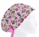 Медицинская шапочка женская HeadwearUniverse универсальная принт Грибочки листочки - изображение 1